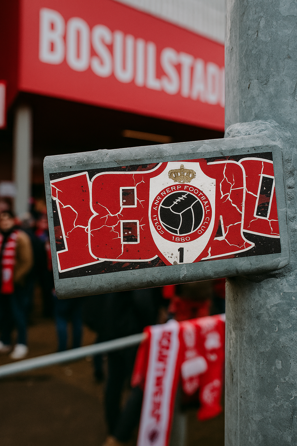 25x Royale Antwerp F.C. stickers