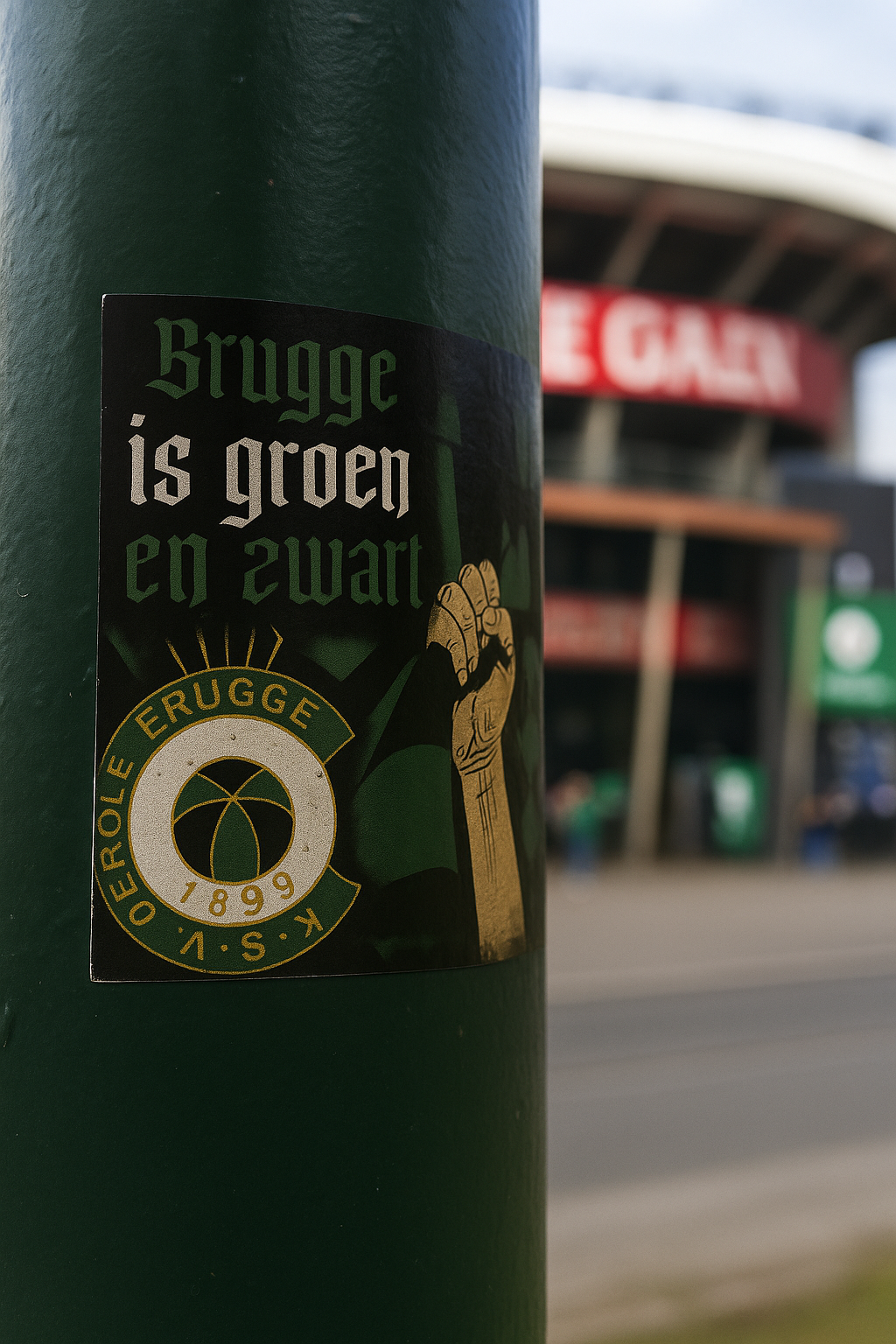 25x Cercle Brugge stickers