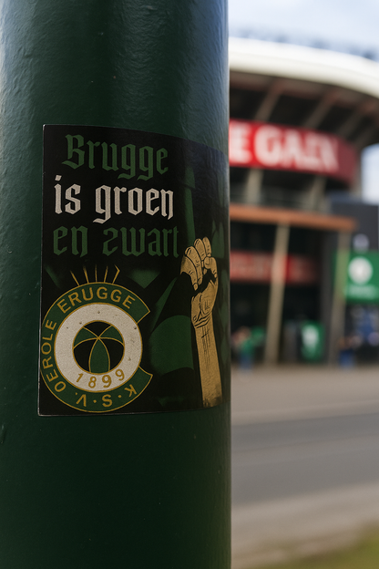 25x Cercle Brugge stickers