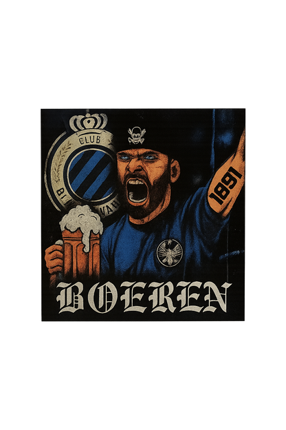 25x Club Brugge K.V. stickers
