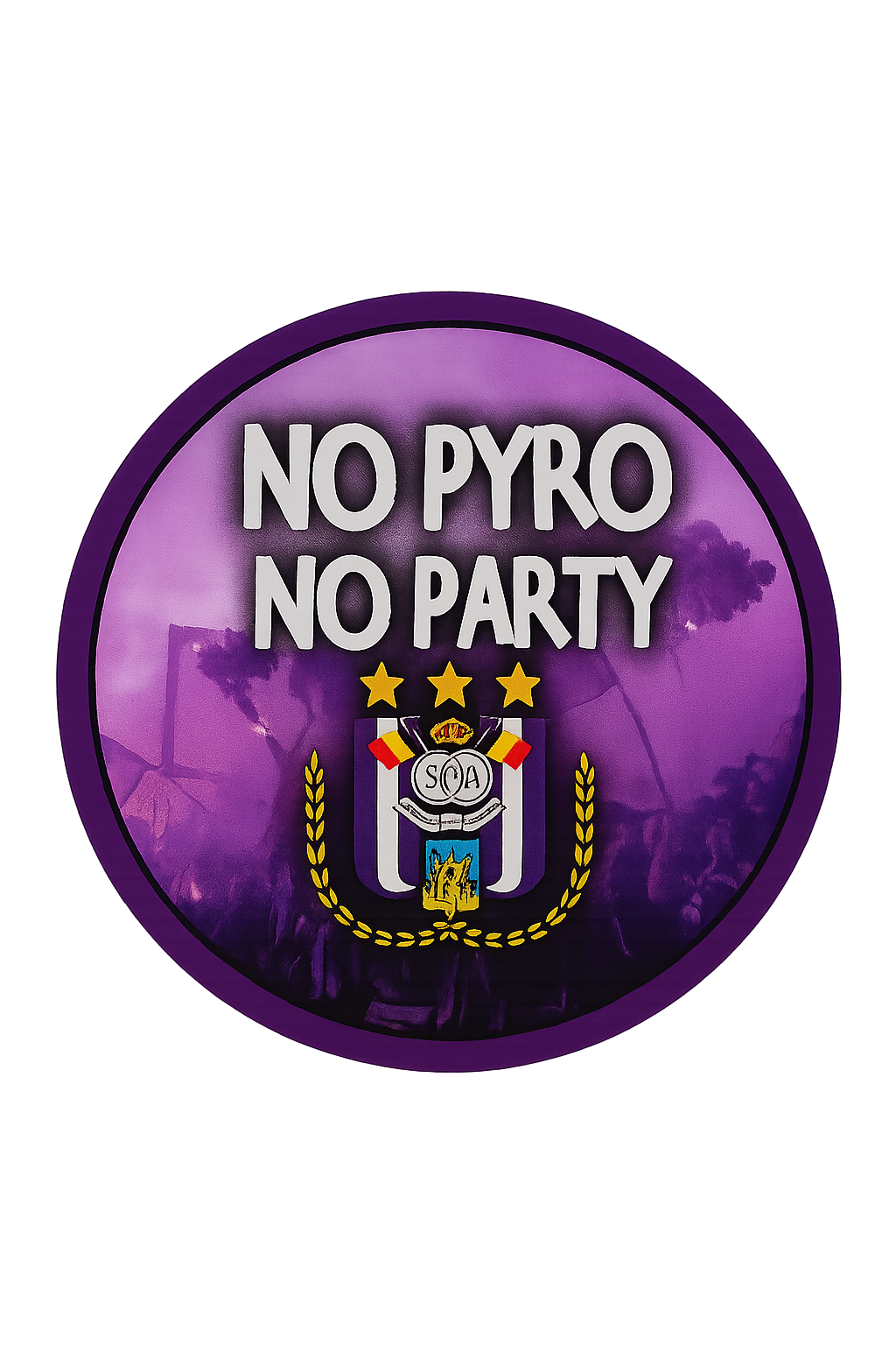 25x R.S.C. Anderlecht stickers