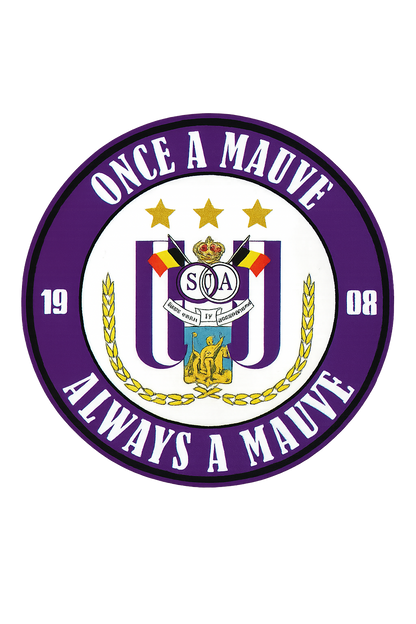 25x R.S.C. Anderlecht stickers