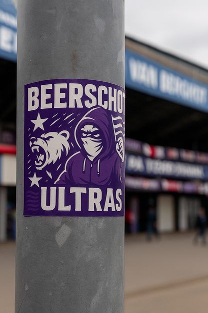 K. Beerschot VA Bundel (1 balaclava & 25 stickers)