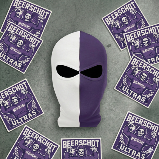 K. Beerschot VA Bundel (1 balaclava & 25 stickers)