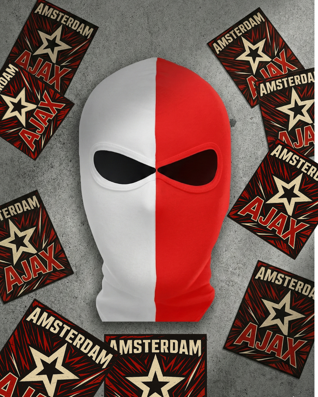 AFC Ajax Bundel (1 balaclava & 25 stickers)