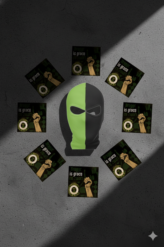 Cercle Brugge Bundel (1 balaclava & 25 stickers)