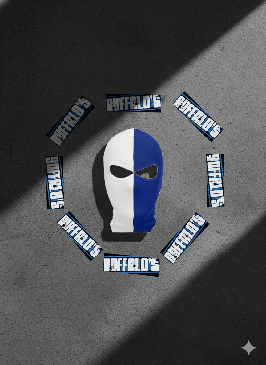 KAA Gent Bundel (1 balaclava & 25 stickers)