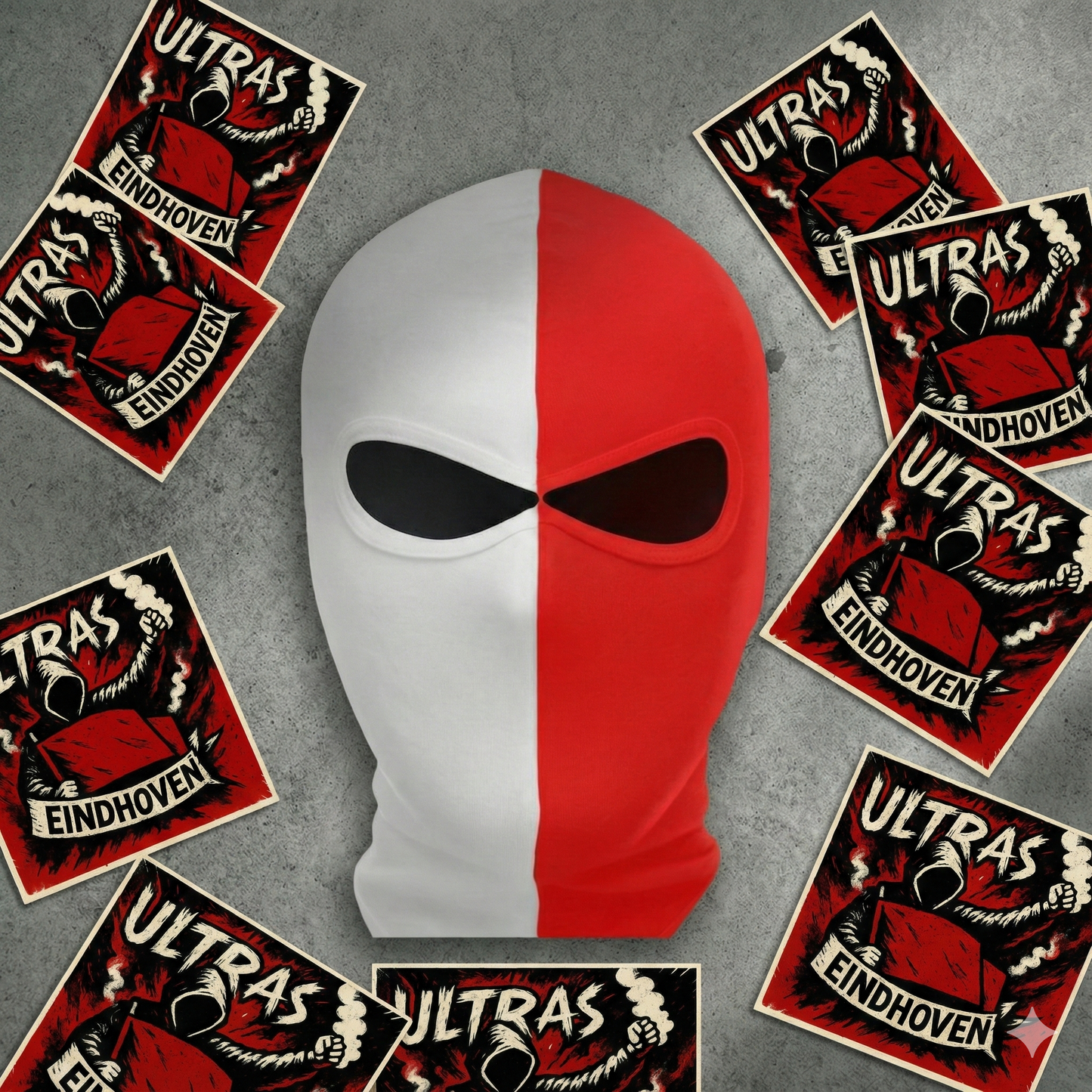 PSV Bundel (1 balaclava & 25 stickers)