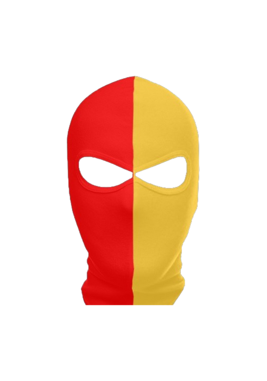 Rood-Gele balaclava