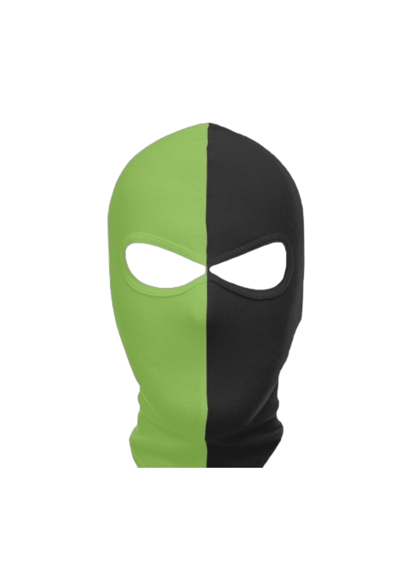 Groen-Zwarte balaclava