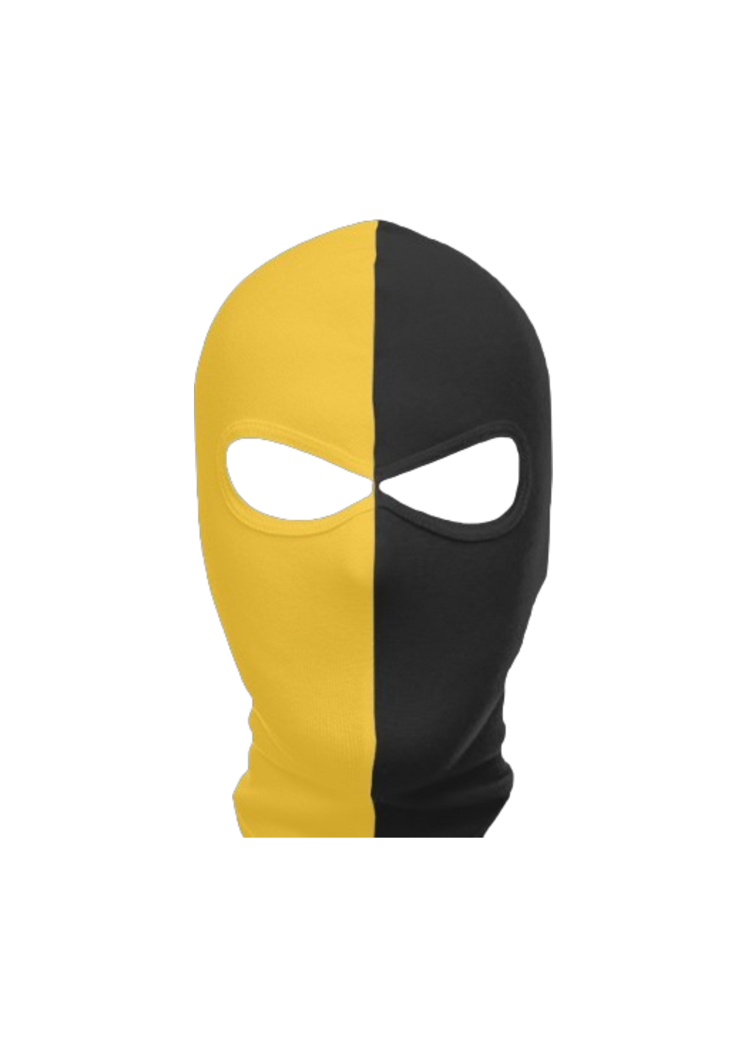 Geel-Zwarte balaclava